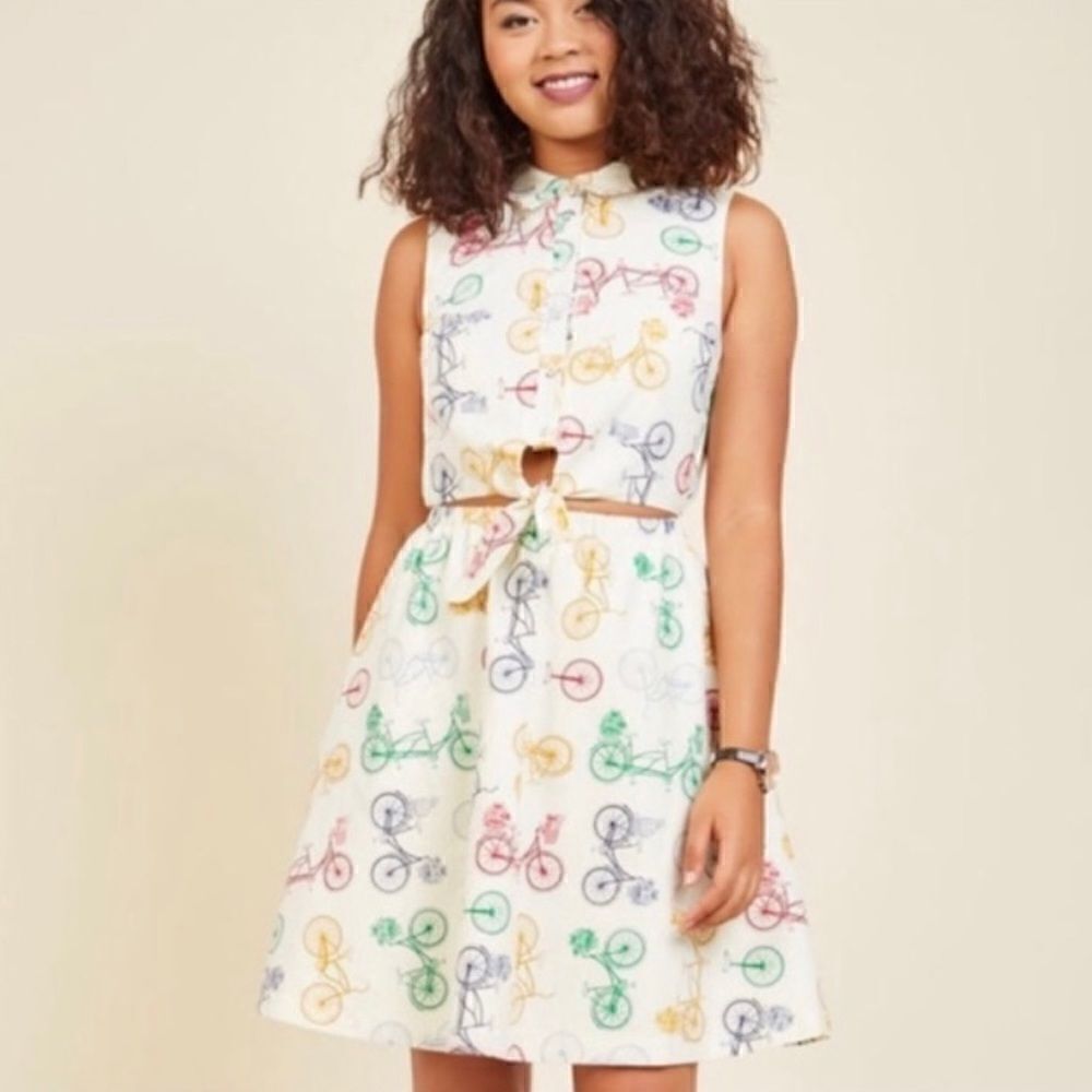 ModCloth Bicycle Dress